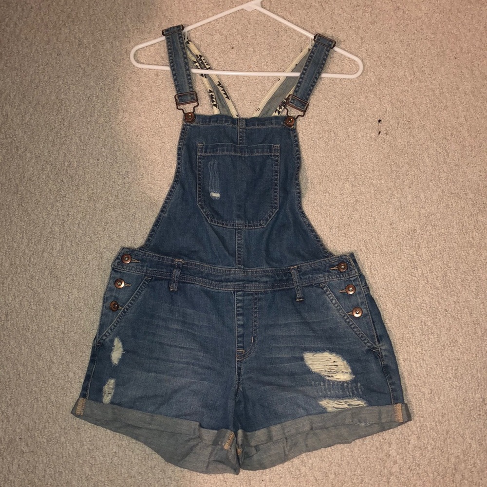 Denim Overalls